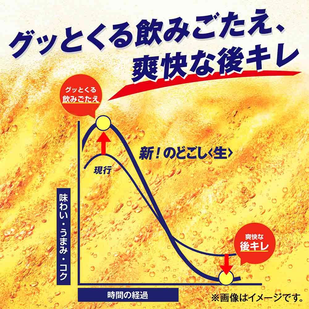 キリン のどごし〈生〉 500ml  1ケース（24本入）【横浜工場製】
