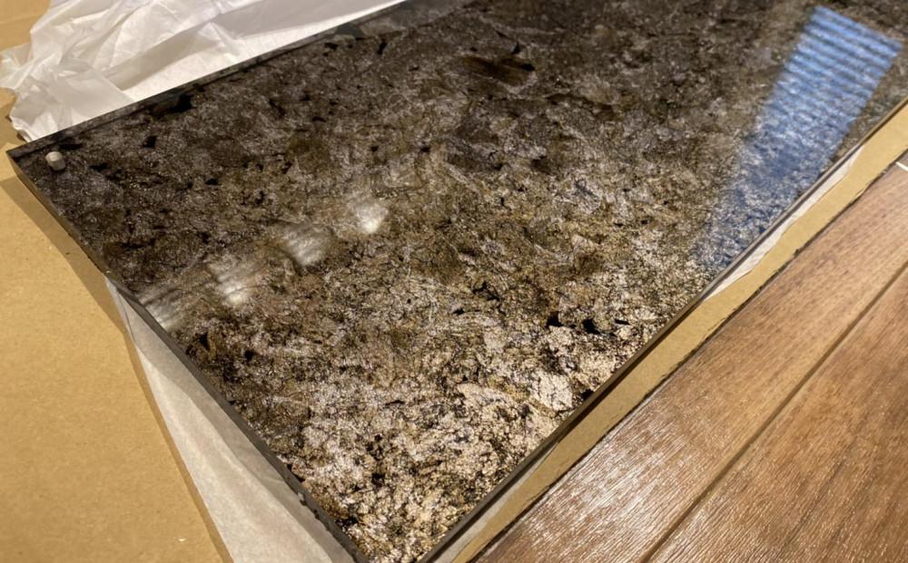 刀箱（箔漆 黒銀）