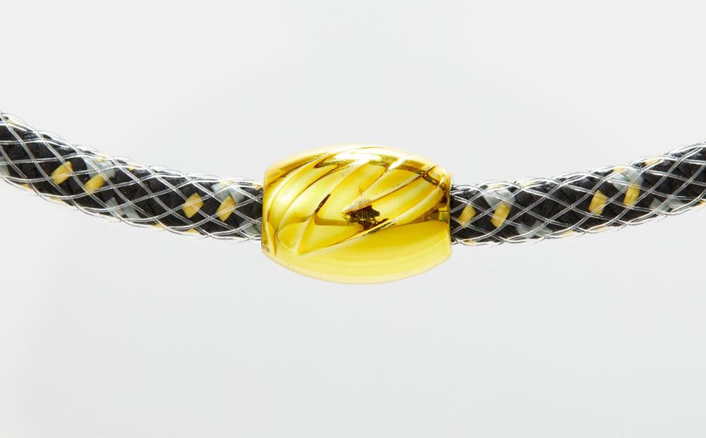 【Mサイズ】ザオラル・リカバリーネックレス　BK/GD | 横浜市 Mサイズ 健康アクセサリー 血行促進 回復力向上 パフォーマンスアップ