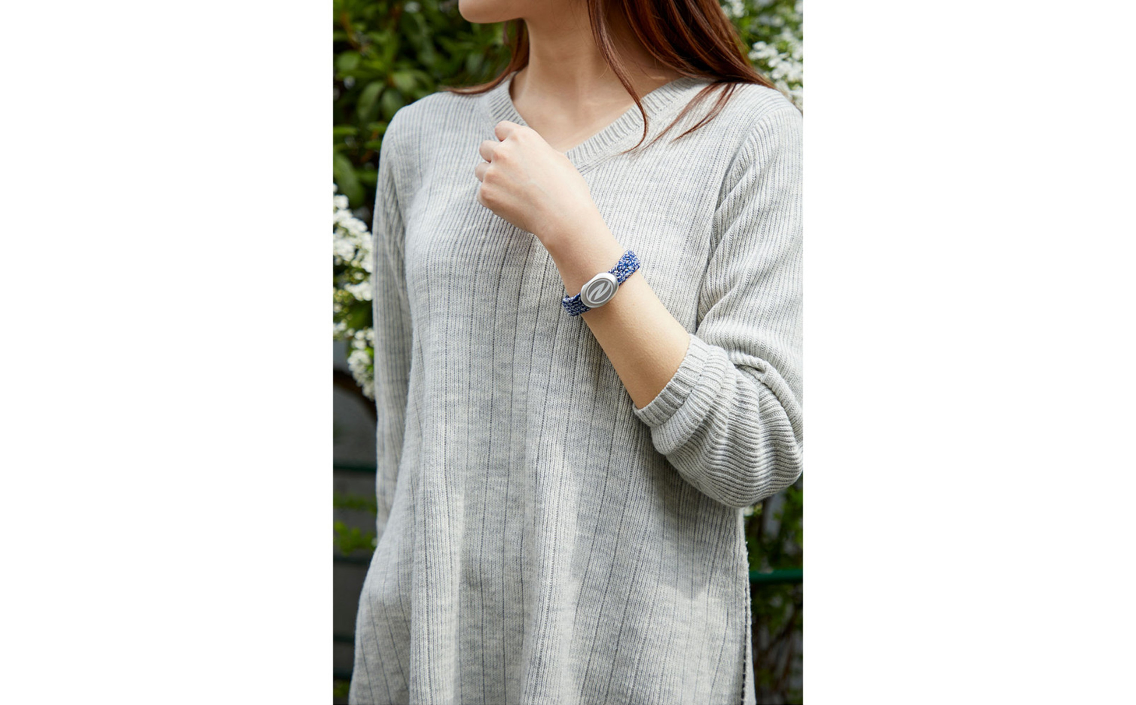 【Size17cm】ザオラル・リカバリーαバンド NV/SI｜横浜市 高機能 ブレスレット アクセサリー