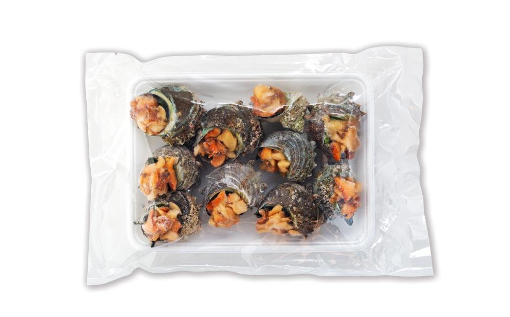 さざえむき身スライス　10個