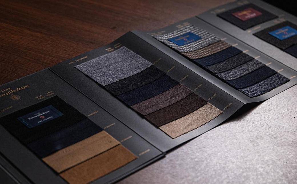 【出張採寸可】エルメネジルド ゼニア / Ermenegildo Zegnaの生地を使用したオーダーコート