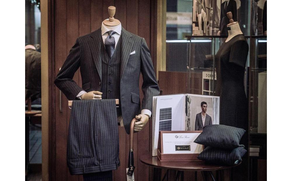 【店舗採寸限定】ディレクターズスーツのお仕立券 ※イタリア製CANONICOカノニコ社の生地使用