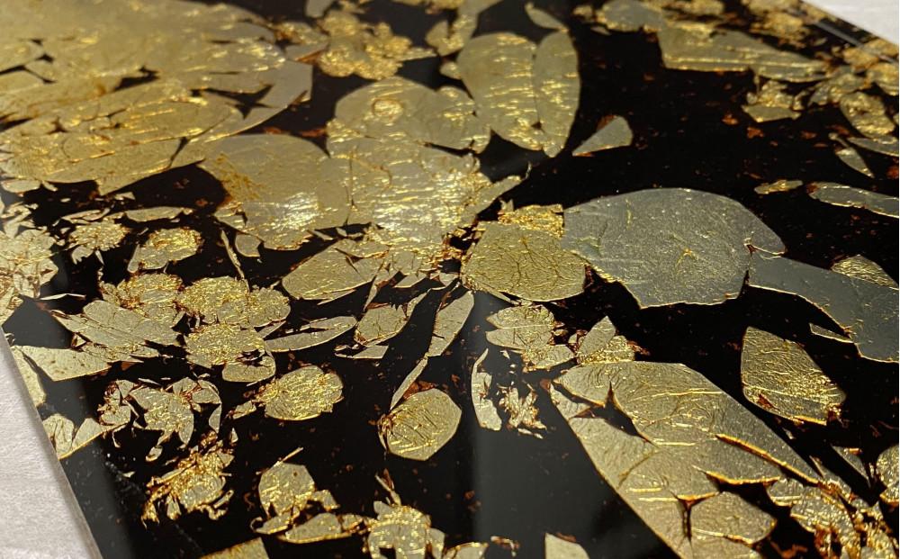 刀箱（箔漆 金箔）