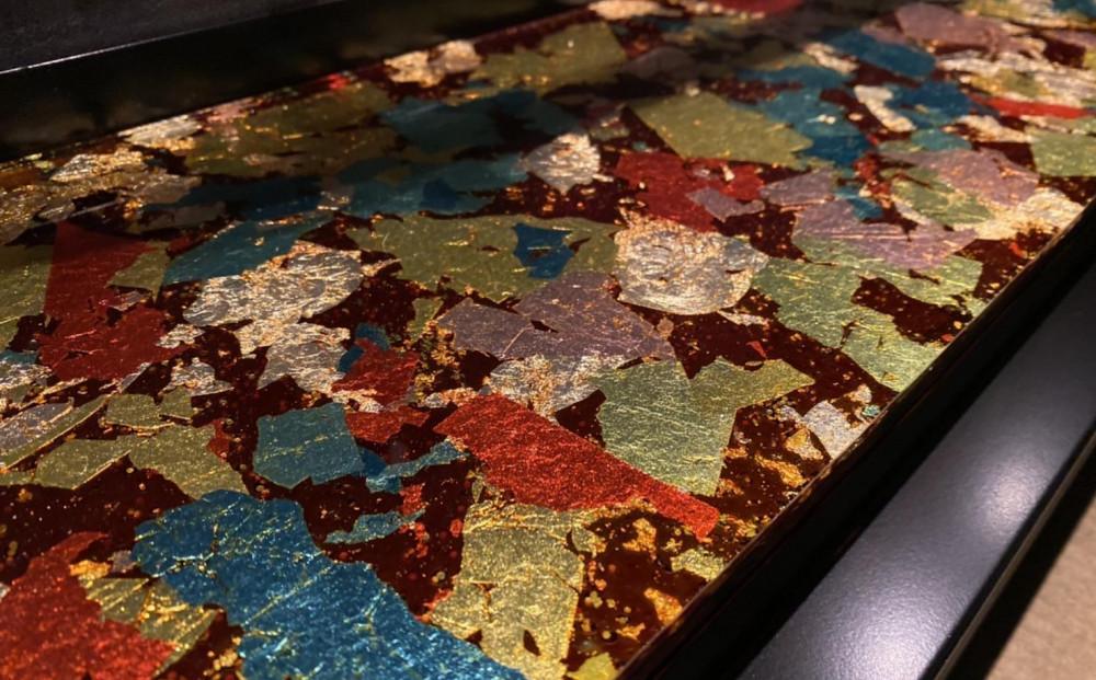 刀箱（箔漆 紅葉）