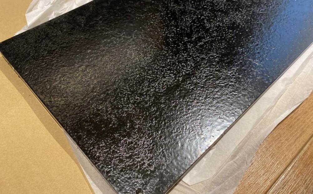 刀箱（箔漆 黒銀）