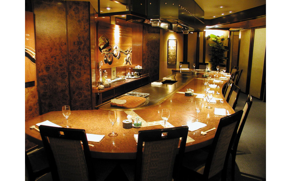 鉄板焼き「知喜多」 知喜多コース【２名様体験チケット】