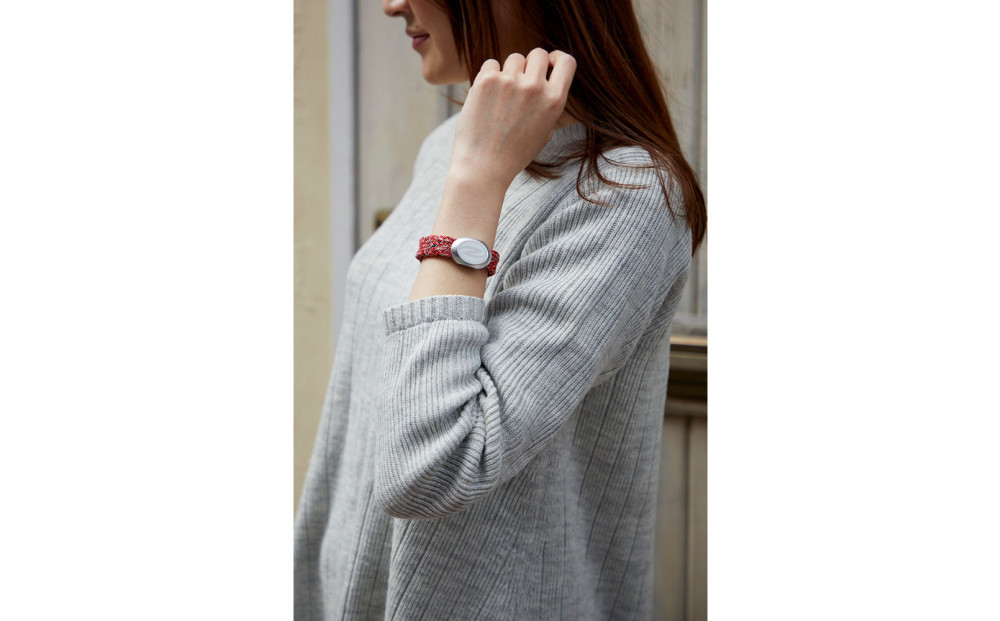 【Size17cm】ザオラル・リカバリーαバンド RD/SI｜横浜市 高機能 ブレスレット アクセサリー