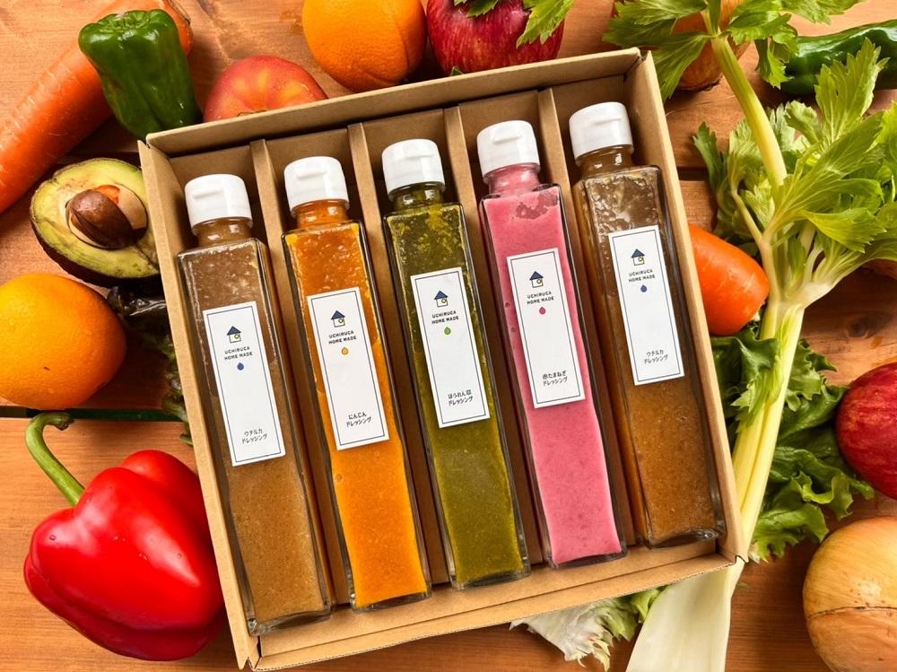 ＜横浜産＞野菜を野菜で食べる生ドレッシング　5本セット