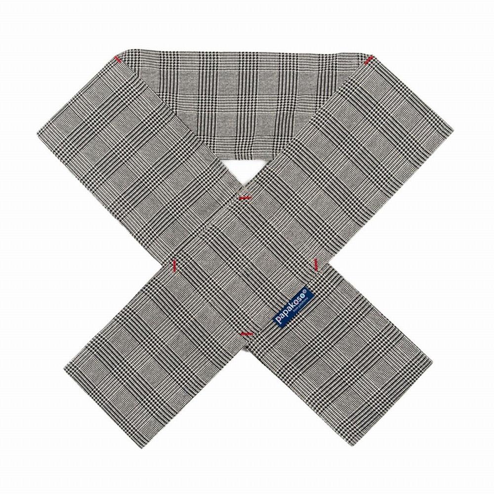 パパ専用抱っこひも グレンチェックオフ〈パパコソ〉（XLサイズ）