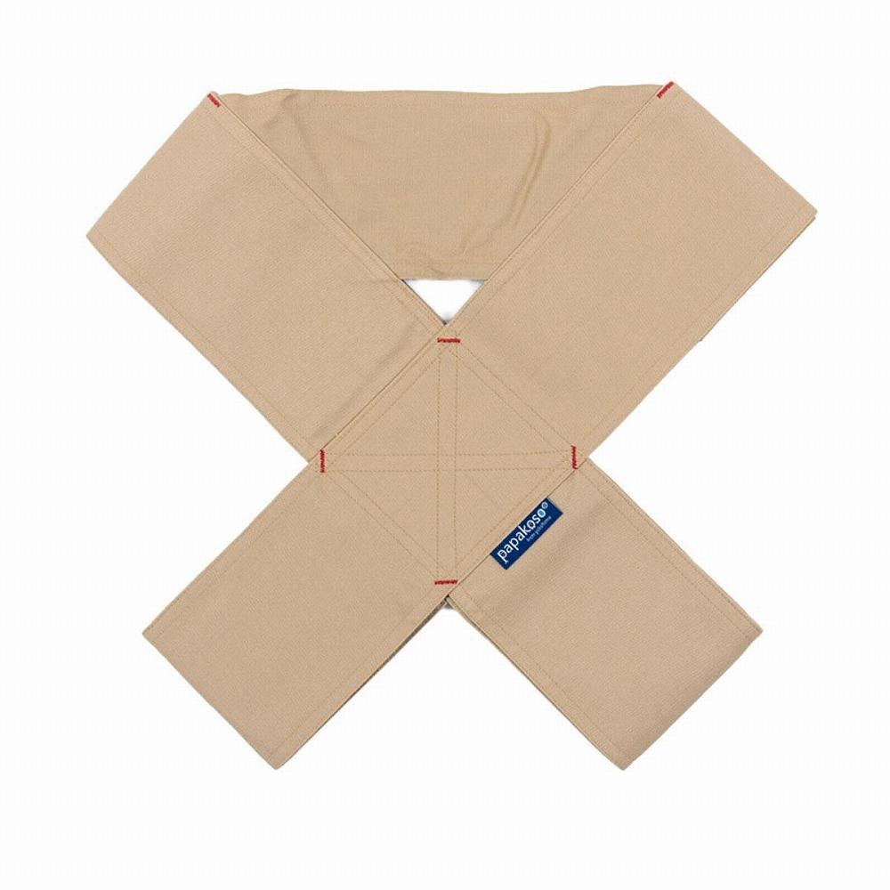 パパ専用抱っこひも デニム ベージュ〈パパコソ〉（Mサイズ）