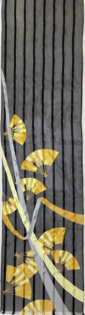 横浜シルクストール　　扇柄