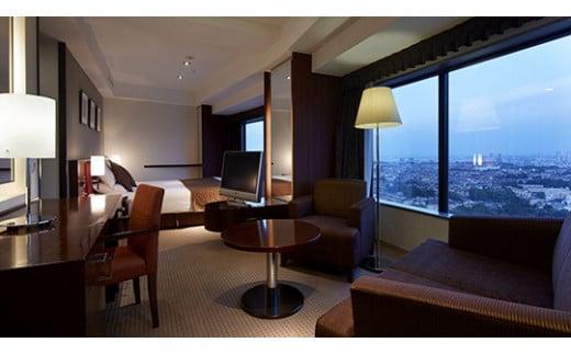 新横浜プリンスホテル デラックスキングルームペアご宿泊券（朝食付き）