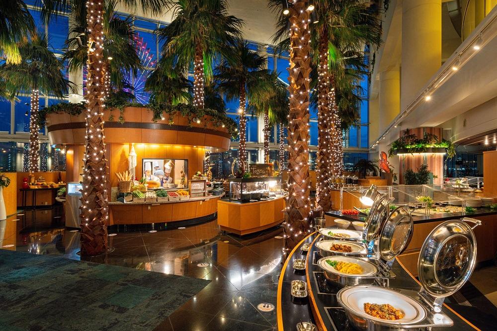 横浜ベイホテル東急 オールデイダイニング「カフェトスカ」ディナー ブッフェ ペアご招待券（ウェルカムドリンク付き）|ホテル＆リゾート ホテル 横浜