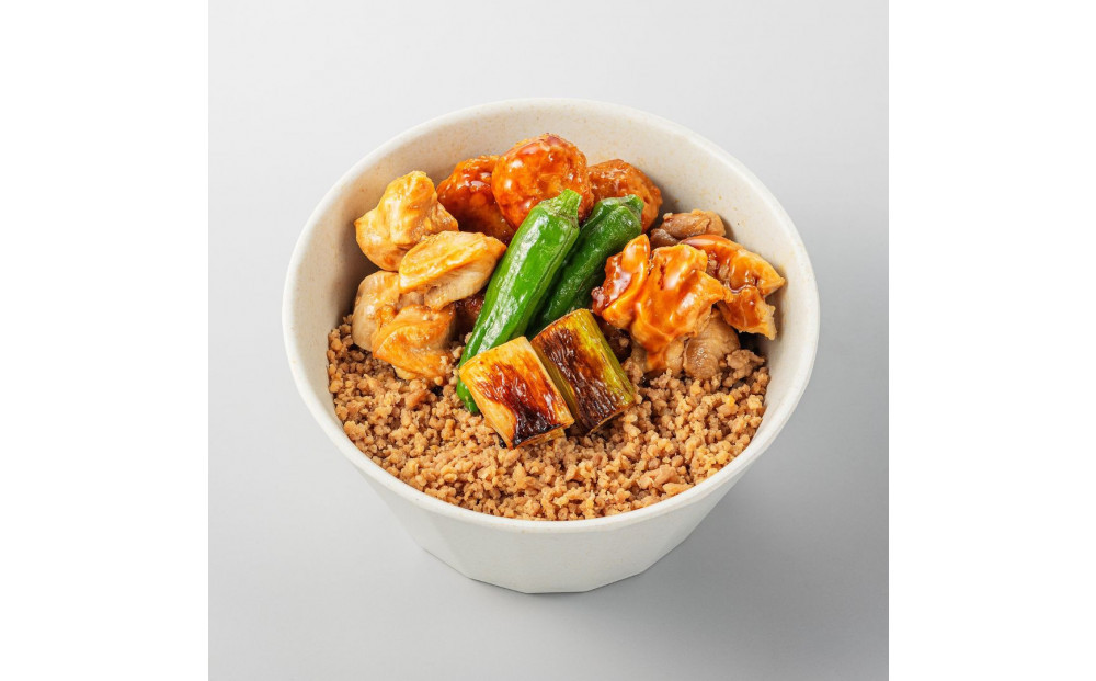 鶏肉専門店梅やの焼き鳥丼4個セット