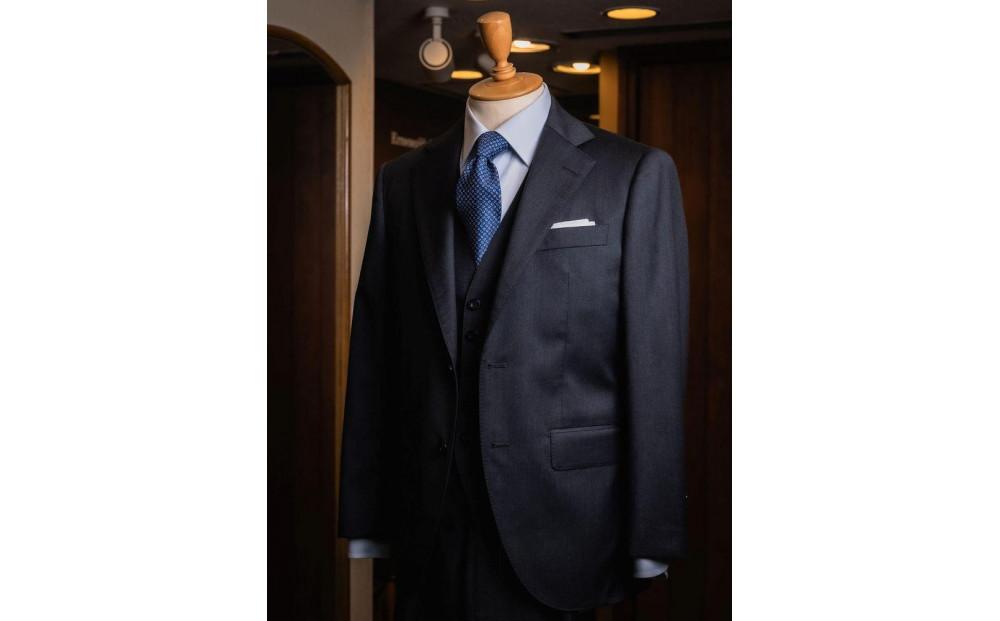 【店舗採寸限定】国産ウール＆ポリエステル素材のオーダースーツお仕立券