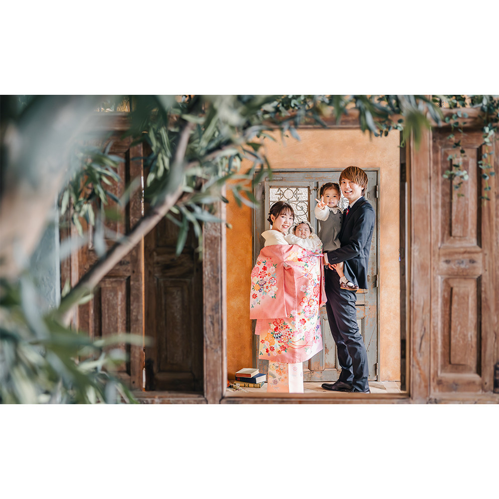 【フォトスタジオ　クローシェ】ベーシック撮影プラン（土日祝）