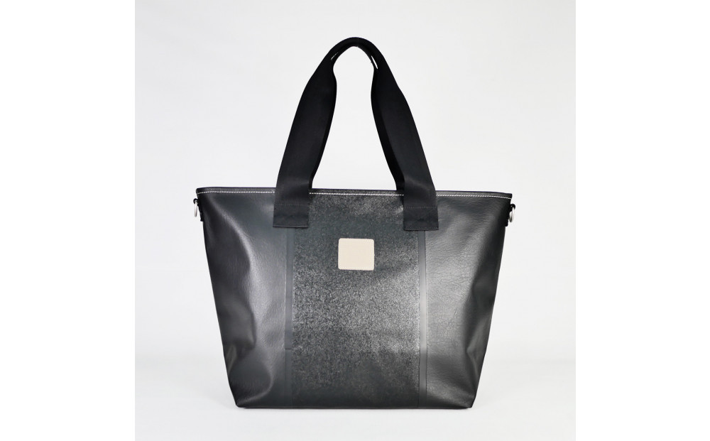 TENT BAG RYAN.01　防水トートバッグ【ブラック】