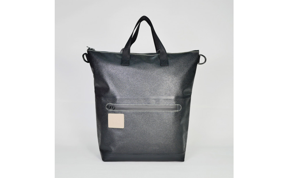 TENT BAG SARAH.01　防水バッグパック【ブラック】