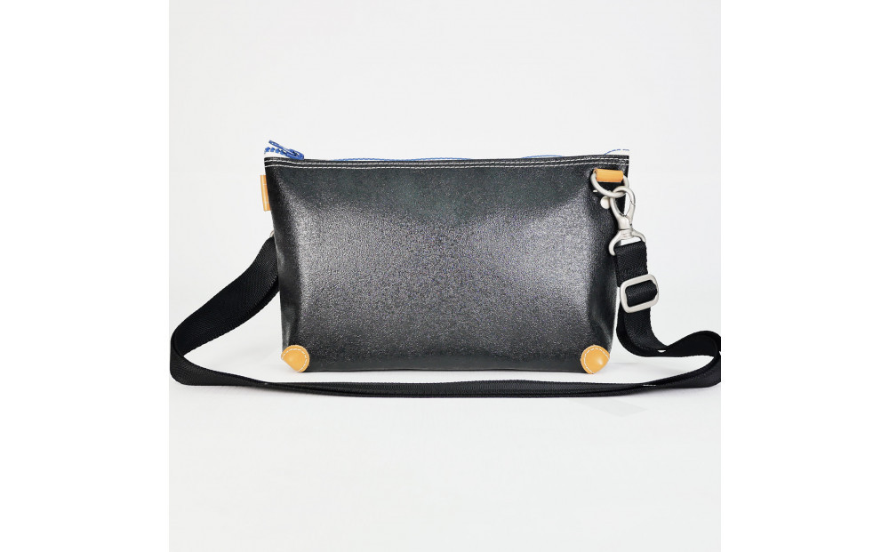 TENT BAG MORGAN.01　防水ショルダーバッグ【ブラック】