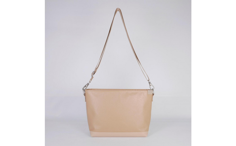 TENT BAG HEIDI.04　防水ショルダーバッグ【ベージュ】