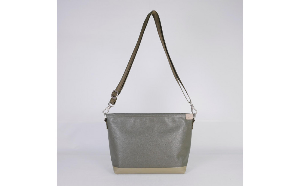 TENT BAG HEIDI.02　防水ショルダーバッグ【カーキ】