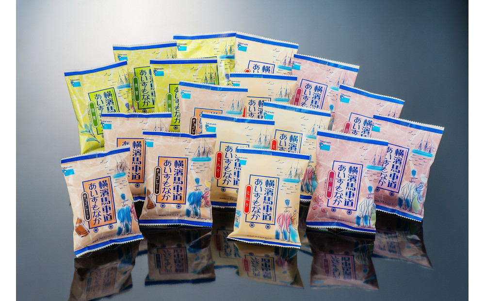 横濱馬車道あいすセット（もなか）