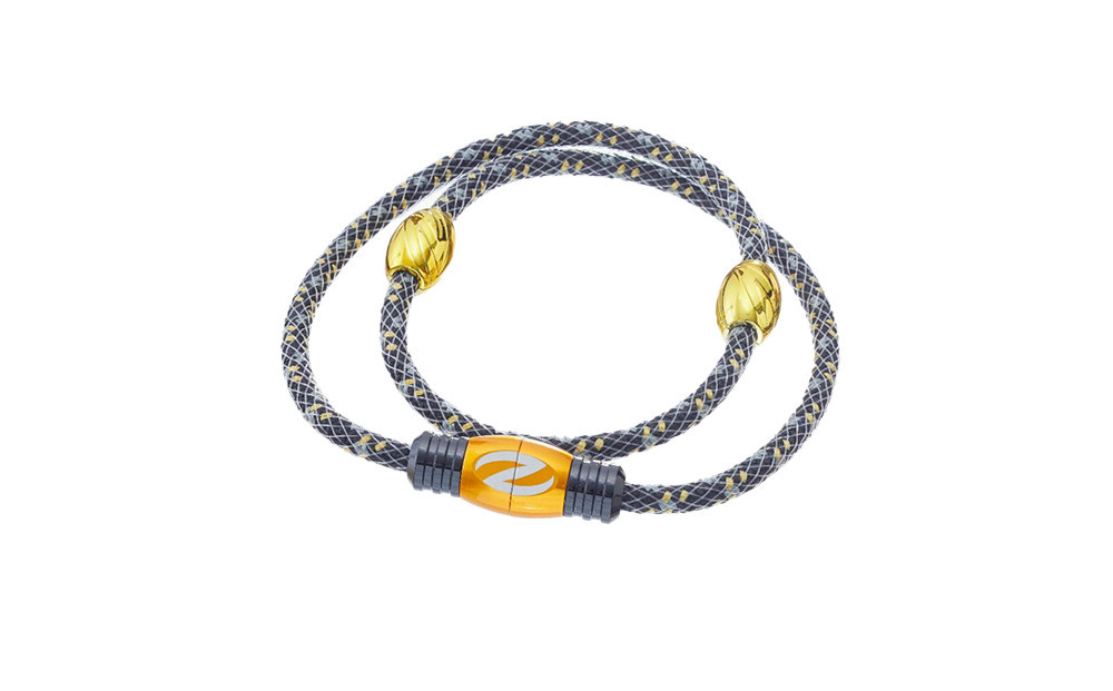 【Lサイズ】ザオラル・リカバリーネックレス　BK/GD | 横浜市 Lサイズ 健康アクセサリー 血行促進 回復力向上 パフォーマンスアップ