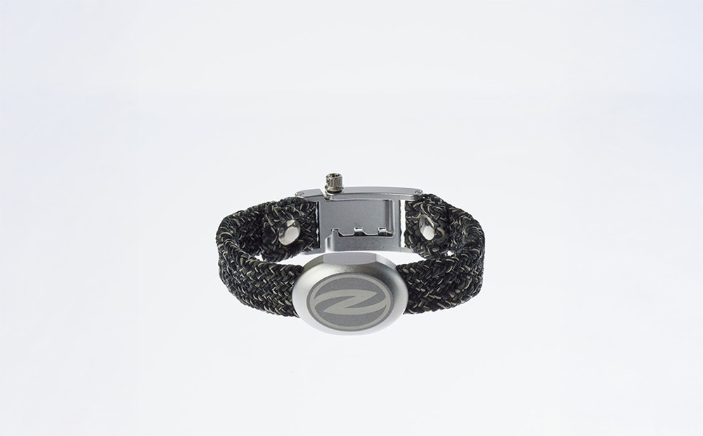 【Size21cm】ザオラル・リカバリーαバンド BK/SI｜横浜市 高機能 ブレスレット アクセサリー