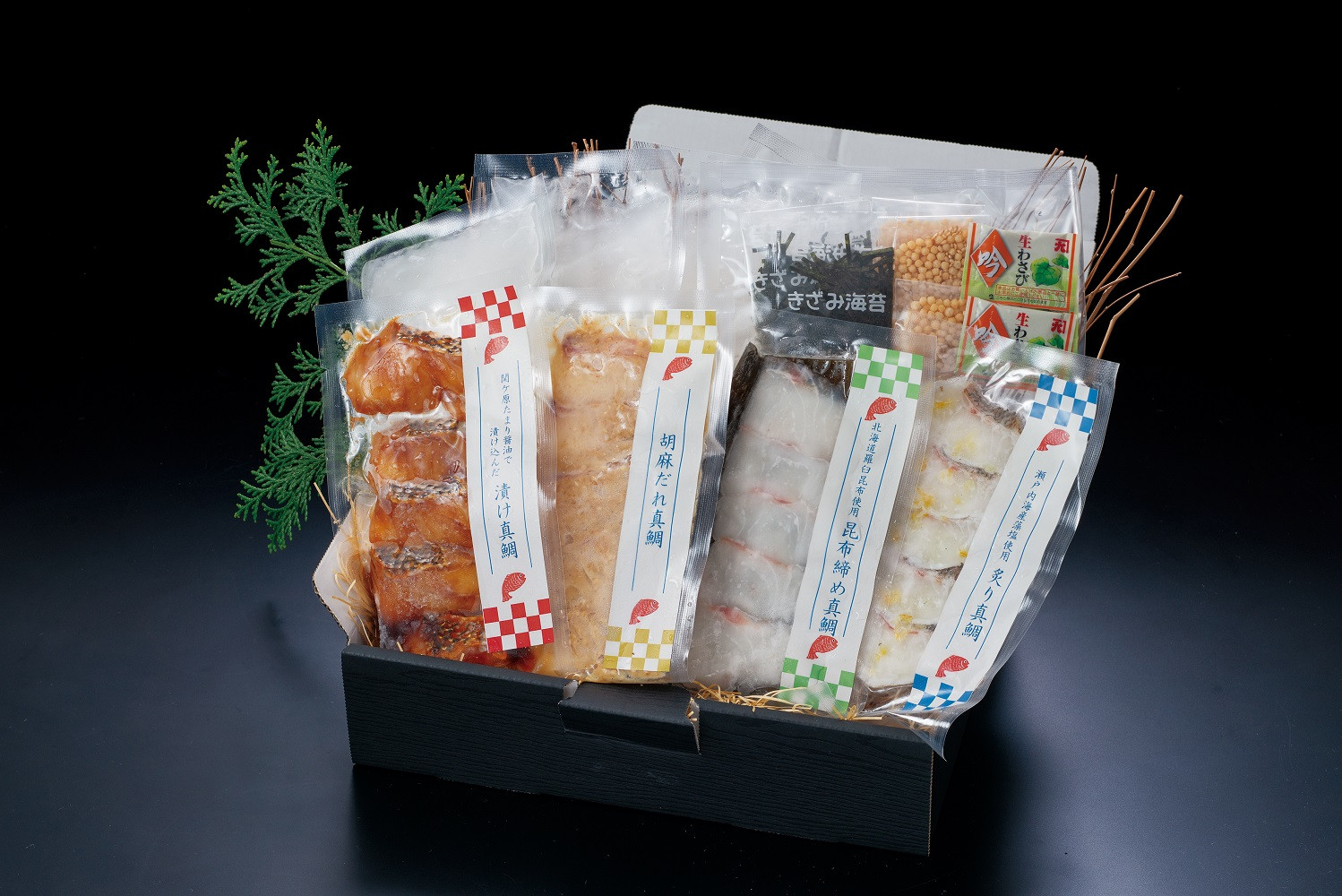 せんざん本店　天然真鯛茶漬けセット