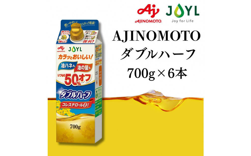 AJINOMOTO ダブルハーフ ７００ｇ　６本
