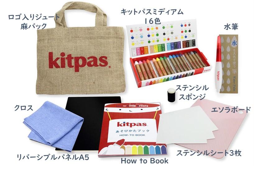 キットパスの魅力がつまったお絵かきセット