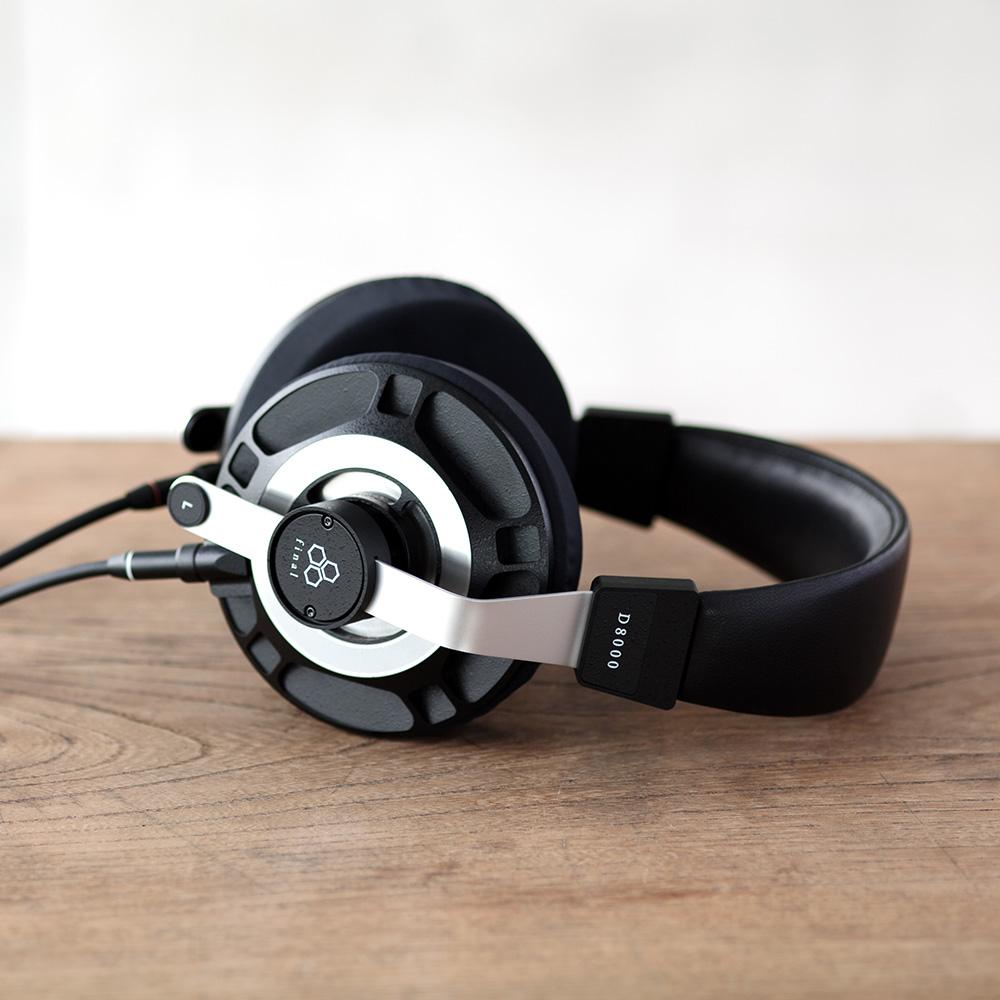 AFDS平面磁界型ヘッドホン final D8000 BLACK