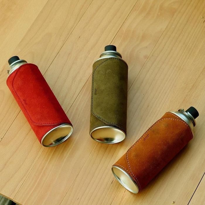 SKLO CB缶 ドレスアップレザーカバー　Olive