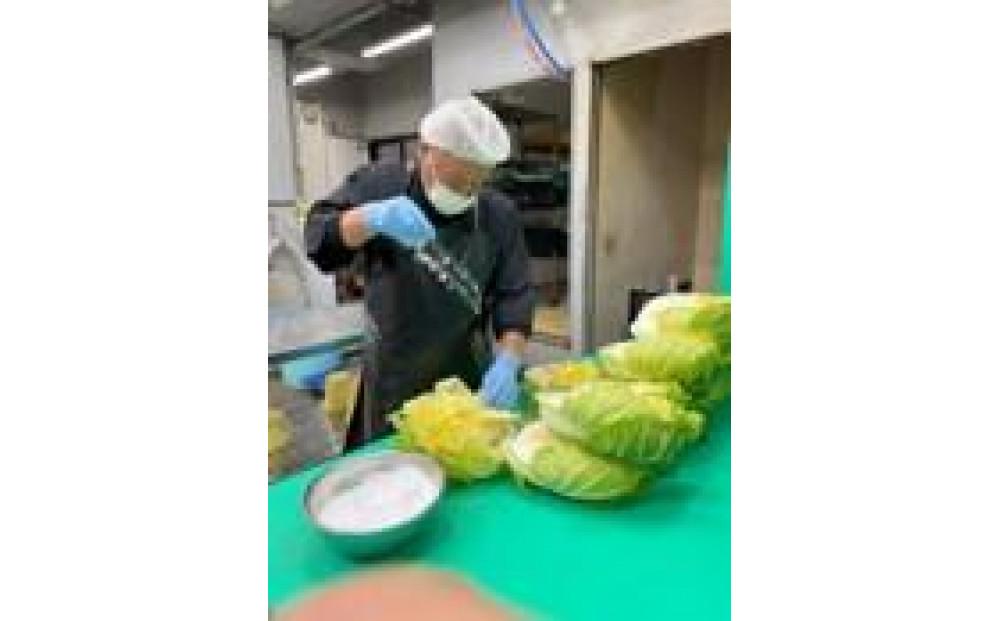 川崎名物キムチ専門店『おつけもの慶』工場見学およびキムチづくりと特別なランチ体験クーポン(1名様分)　慶キムチのカレー1パックお土産付