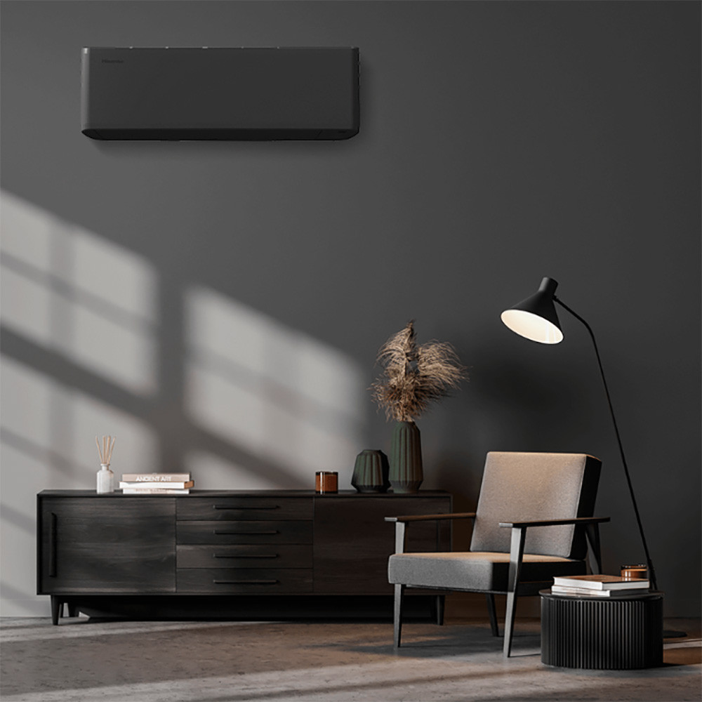 Hisense【エアコン標準取付工事込み】 ルームエアコン Sシリーズ Wi-Fi対応 ブラックモデル【6畳用】HA-S22H-B 【 エアコン Wi-Fiモデル 暖房 冷房 生活家電 人気 おすすめ 送料無料】