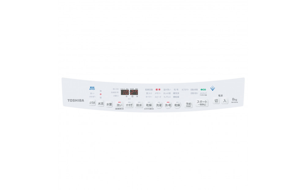 東芝【標準設置費込み】乾燥機能搭載　8kgタテ型洗濯乾燥機　AW-8VH4(W)