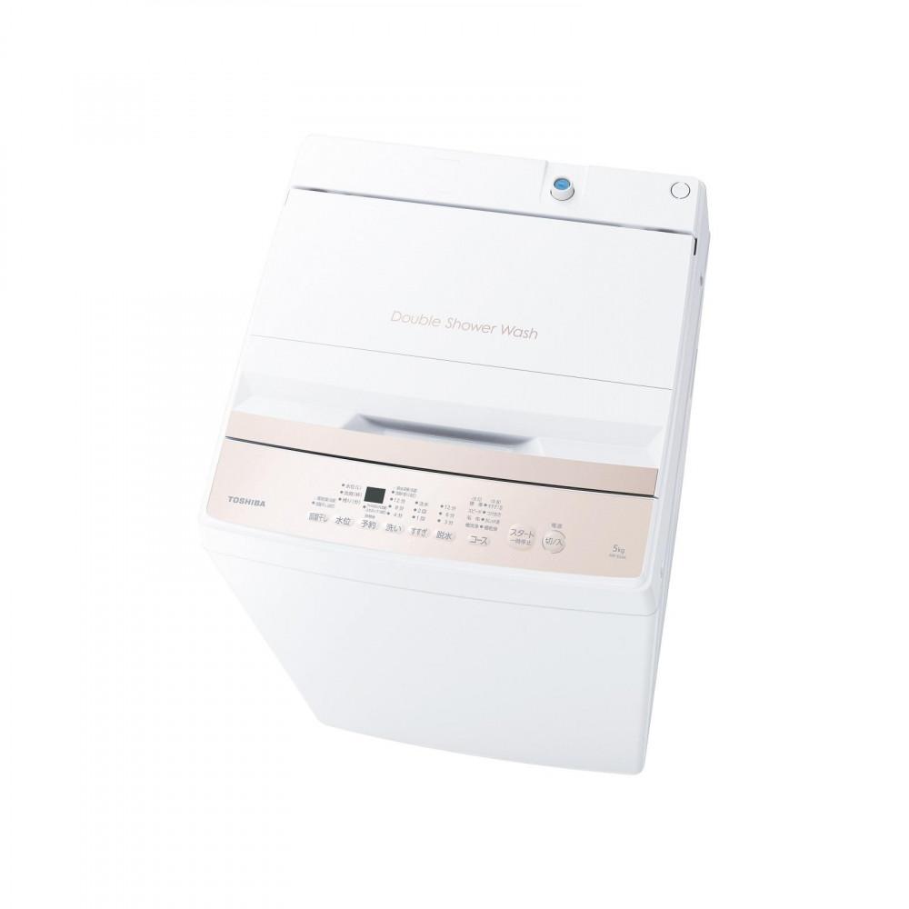 東芝　洗濯機【標準設置費込み】　全自動洗濯機5kg　AW-5GA4(W)