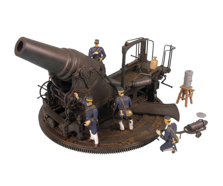 【G44】1/35 日本陸軍 二十八糎榴弾砲（砲兵4体付）