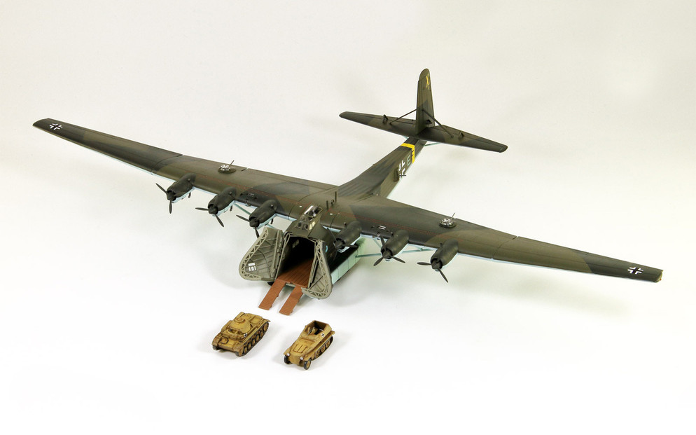 【SN23】1/144 ドイツ空軍 輸送機 Me323E-2 ギガント