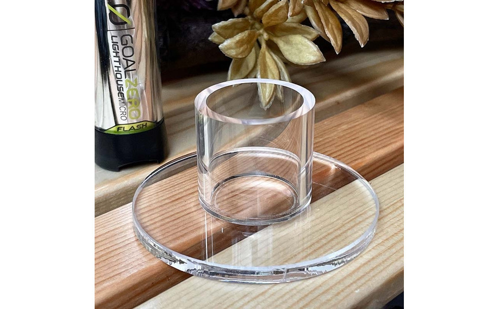 ゴールゼロ用シェード　REN　蓮　マット　1個　アウトドア・インテリアに　川崎市自社工場一貫生産品【white】