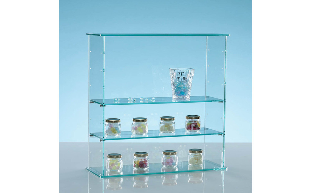 アクリルコレクションケースEタイプ　W45cm×D16cm×H45cm　川崎市自社工場一貫生産品　１台【ガラスカラー】