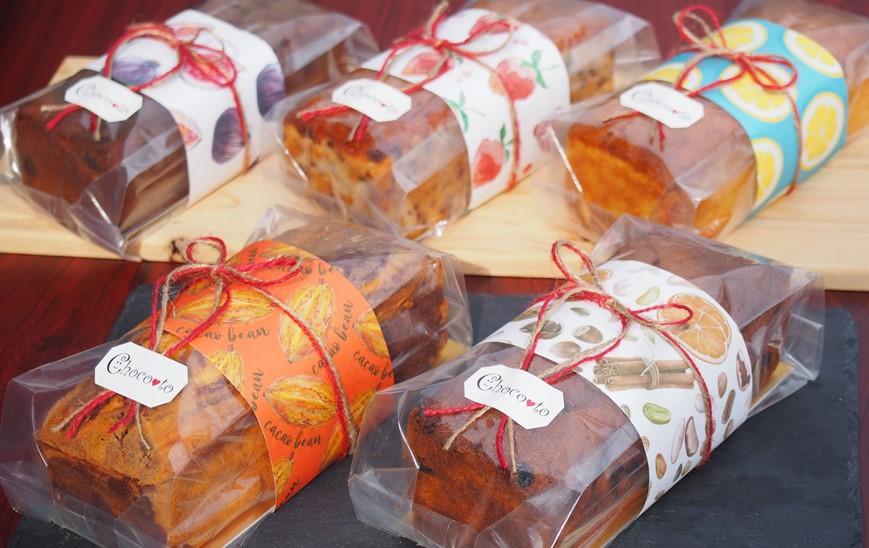 すべて手作りにこだわった、宿河原パウンドケーキ「フルーツ」