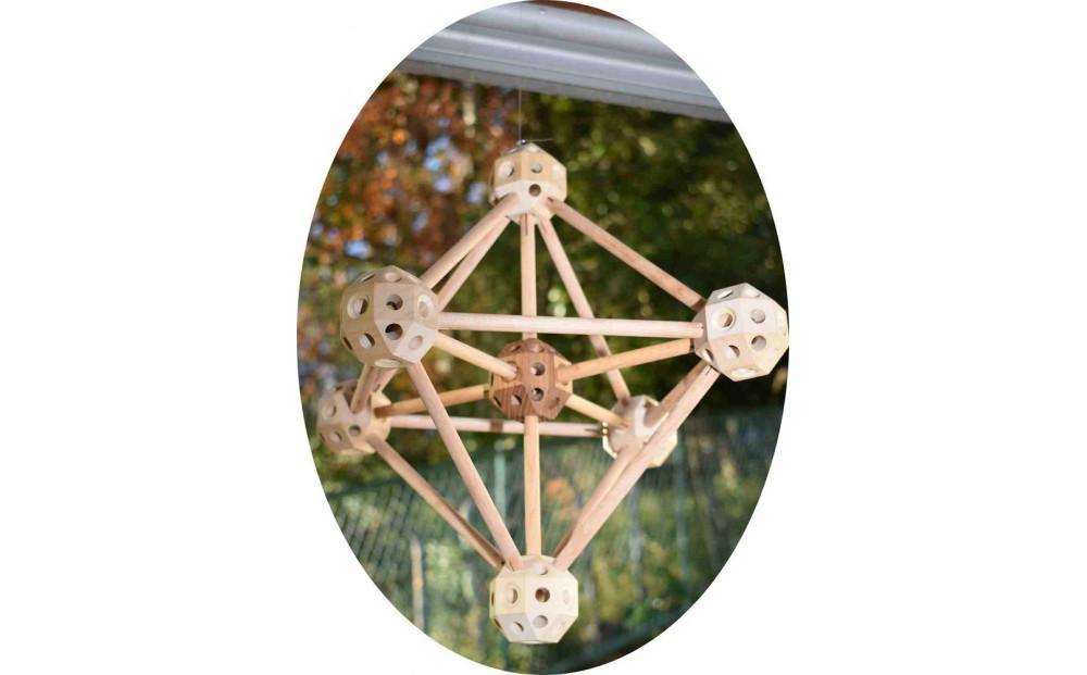 愛する人へ 幸せのお守り ★天地人Hugくむ★　無二の星★贈答品【麻生区岡上のご神木謹呈】たった１つのあなただけの星のようなお守り