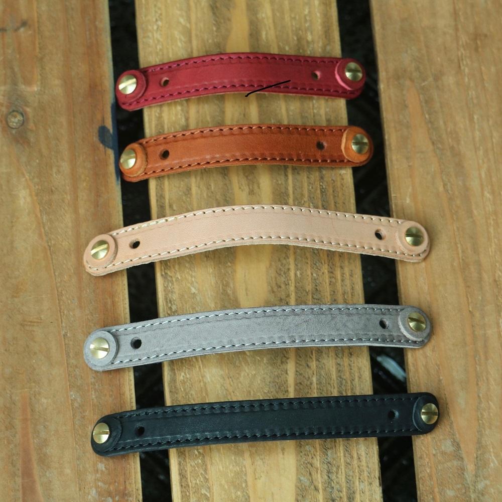 SKLO 首かけタッチペンホルダー+レザーマスクバンド　Longタイプ【Red】