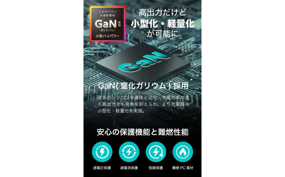 【多摩電子工業株式会社】PD100W急速充電対応 USB充電器PR-AP160 【ブラック】