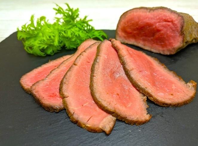 【かわさき名産品含】黒毛和牛+特選和牛+国産牛＜黒白の３重奏＞ローストビーフ 約200g各1個