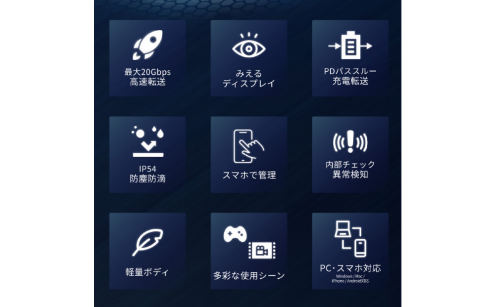 Nextorage ディスプレイ付き みえるポータブルSSD　1TB