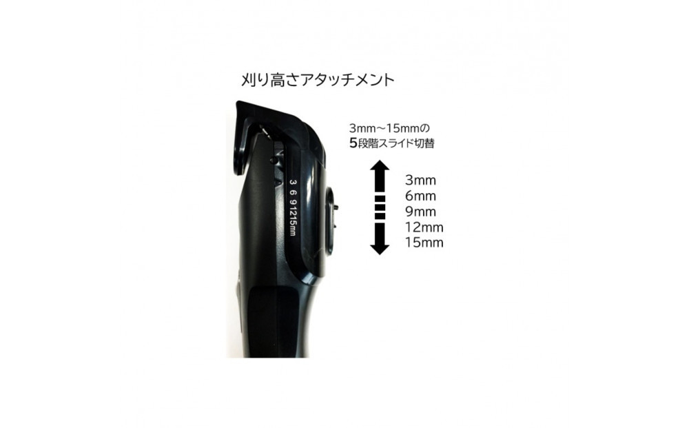 川崎市に本社工場を構える　理美容家電メーカー　ロゼンスターJPN　水洗いヒゲトリマー　GT-672