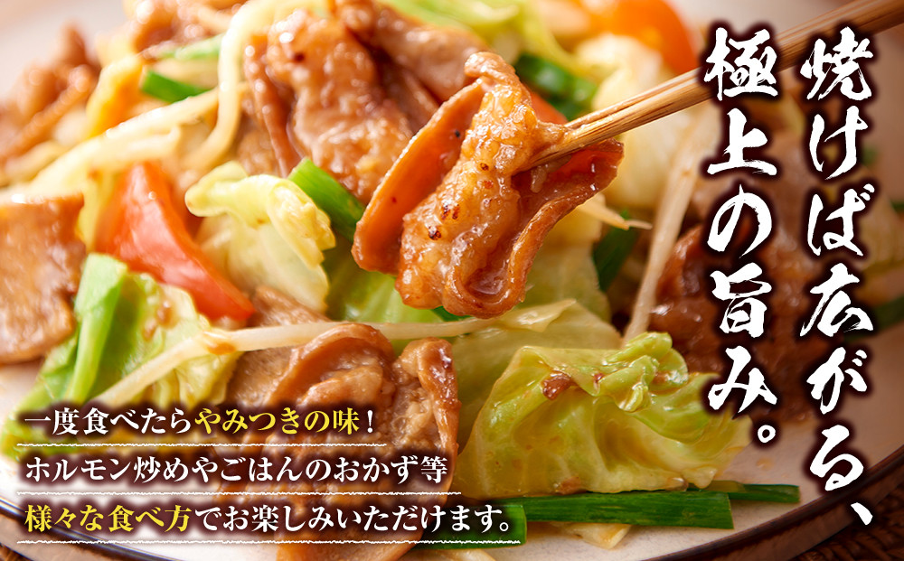 ＜訳アリ＞和牛トロホルモン　特製味噌漬け　1.2kg(300g×4） 【順次発送】原則1か月以内に発送 1.2kg ( 300g × 4パック ）